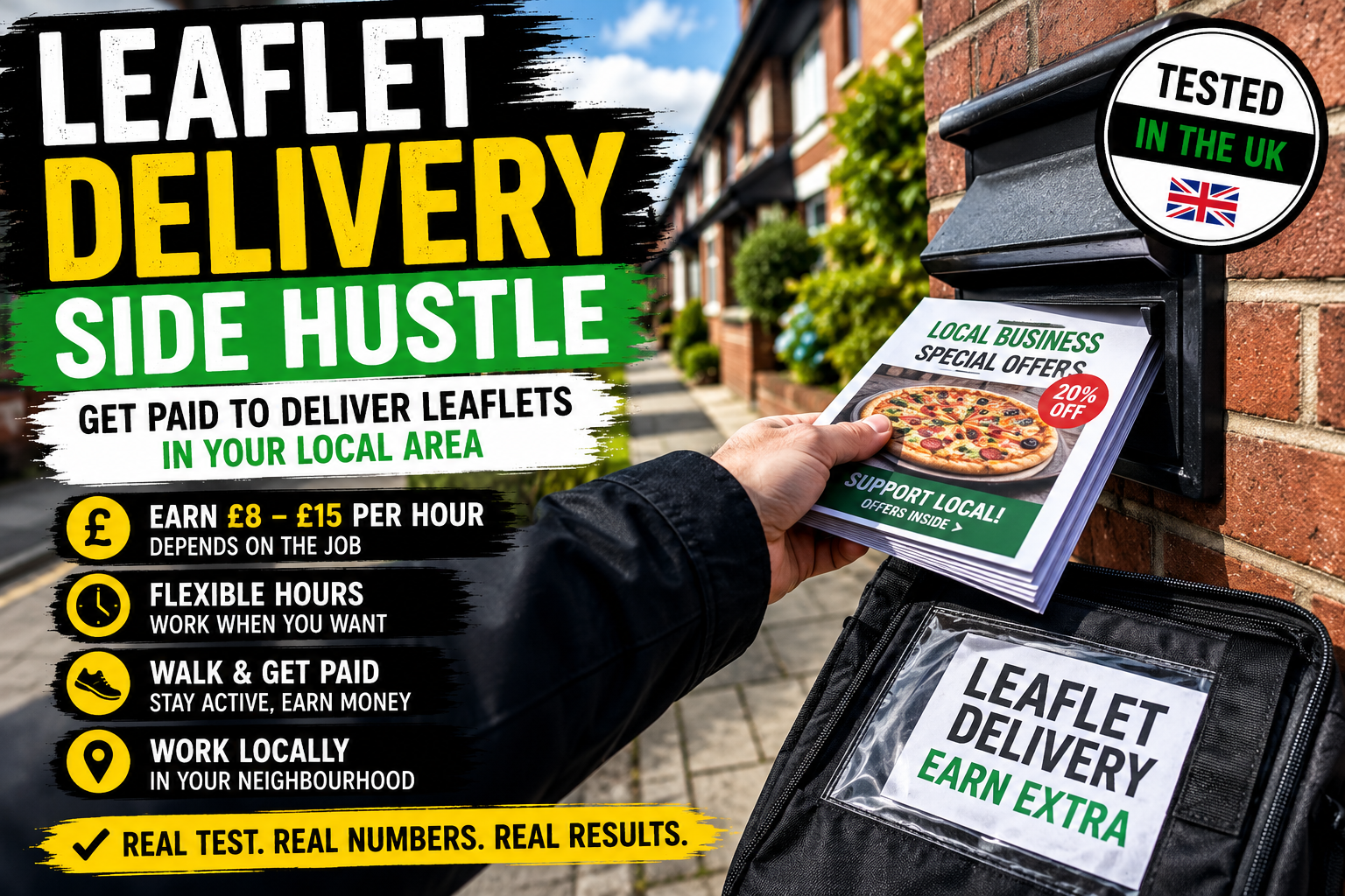 Leaflet Delivery / Leaflet Postman UK
