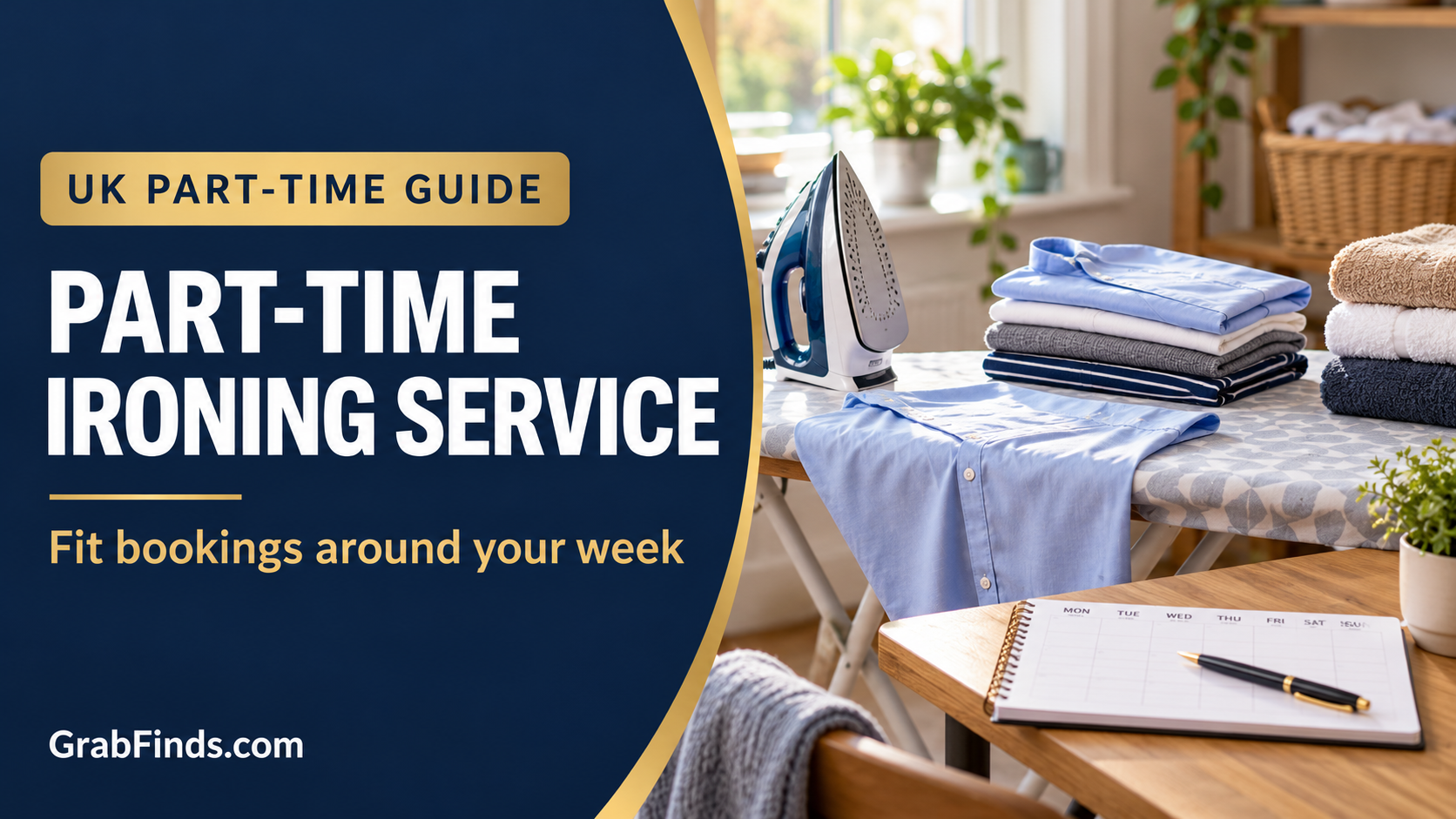 How to Run an Ironing Service Part-Time in the UK