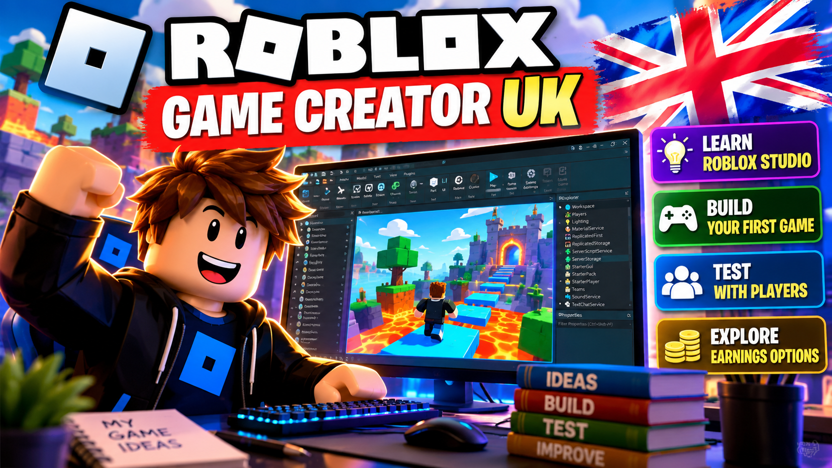 How to Start Making Roblox Games – UK Beginner Guide