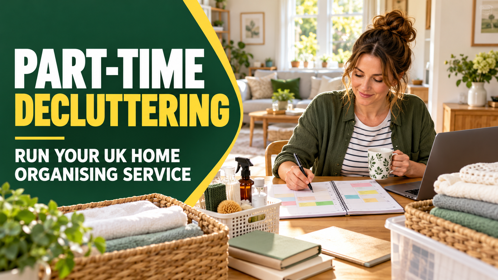 How to Run a Home Decluttering Service Part-Time in the UK