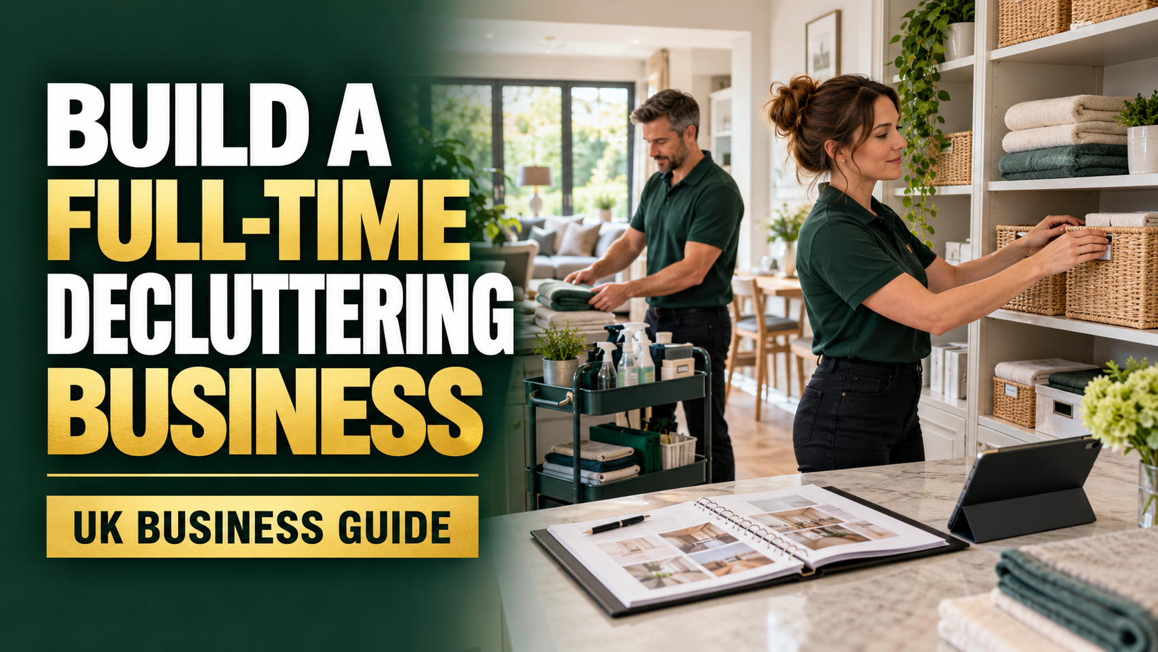 How to Build a Full-Time Home Decluttering Business in the UK