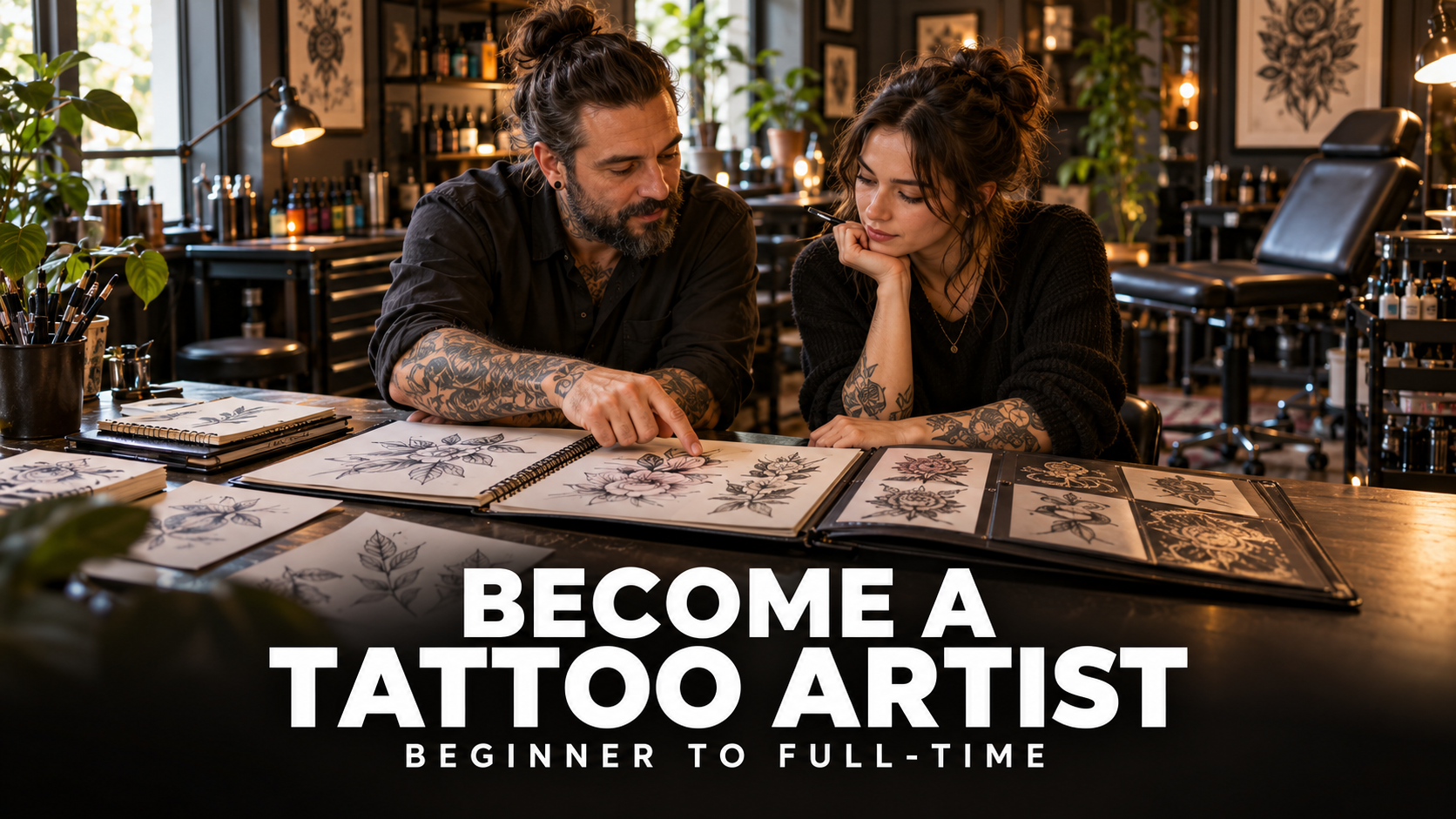 How to Become a Tattoo Artist in England: From Beginner to Full-Time